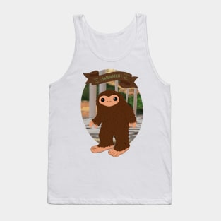 Sasquatch! Travel Plaque Tank Top